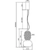 Стеклянный подвесной светильник Pattern MOD267PL-L18CH3K форма шар белый Maytoni Стеклянный подвесной светильник Pattern MOD267PL-L18CH3K форма шар белый Maytoni