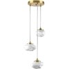 Стеклянный подвесной светильник Meringe 799133 белый Lightstar