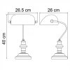 Интерьерная настольная лампа Banker A2491LT-1SS Artelamp