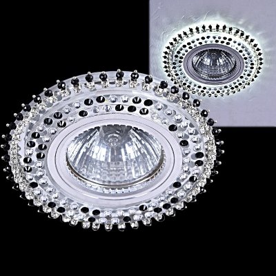 Точечный светильник  59502-9.0-001MN MR16+LED3W BK