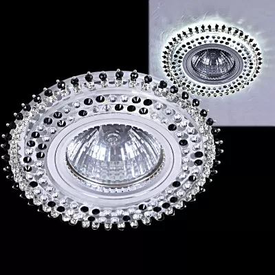 Точечный светильник  59502-9.0-001MN MR16+LED3W BK черный