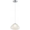 Стеклянный подвесной светильник Isola WE219.01.123 белый Wertmark
