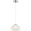 Стеклянный подвесной светильник Isola WE219.01.123 белый Wertmark