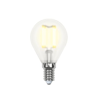 Лампочка светодиодная  LED-G45-7,5W/WW/E14/CL GLA01TR картон Uniel