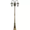 Стеклянный наземный фонарь ROMA S 95209SB 10 down Gb прозрачный Oasis Light Стеклянный наземный фонарь ROMA S 95209SB 10 down Gb прозрачный Oasis Light