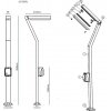 Наземный светильник LD-Z LD-ZS951 LD-Lighting