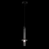 Стеклянный подвесной светильник Tube 10061BK прозрачный Loft It