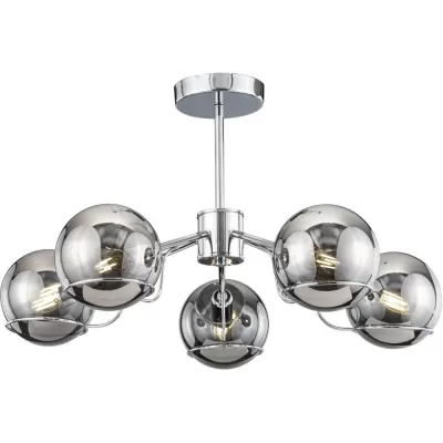 Подвесная люстра Sally FR5014PL-05CH Freya Подвесная люстра Sally FR5014PL-05CH Freya