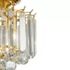 Хрустальная потолочная люстра Valery 2111/2P прозрачная цилиндр Escada