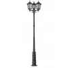 Стеклянный наземный фонарь ALBORG 79710B/02 E7 Bl прозрачный Oasis Light