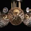 Стеклянная потолочная люстра Альфа 324019405 DeMarkt Стеклянная потолочная люстра Альфа 324019405 DeMarkt