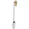 Стеклянное бра Celestial MT8847-1W brass прозрачное DeLight Collection
