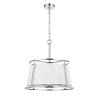 Подвесная люстра Linda VL4243P05 конус белая Vele Luce