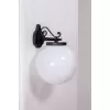 Настенный фонарь уличный  88202L Bl форма шар белый Oasis Light