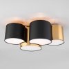 Потолочная люстра Mona 3446 Mona Black / Gold цилиндр желтая TK Lighting