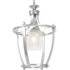 Стеклянный подвесной светильник Brooklyn LDP 1241-1 CHR прозрачный Lumina Deco
