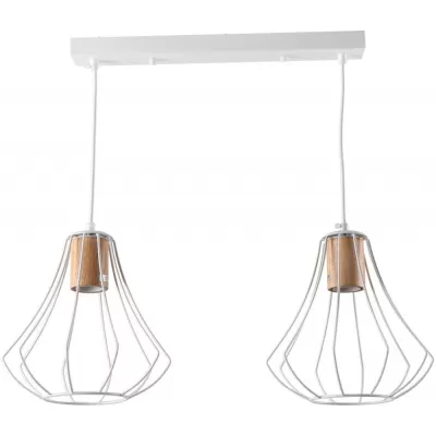 Подвесной светильник  MD.9052-2-P-WH+WOOD Imex