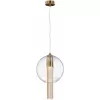 Стеклянный подвесной светильник Flusso P095PL-01BZ1 прозрачный Maytoni
