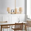 Потолочная люстра  Stavra01 бежевая конус ImperiumLoft