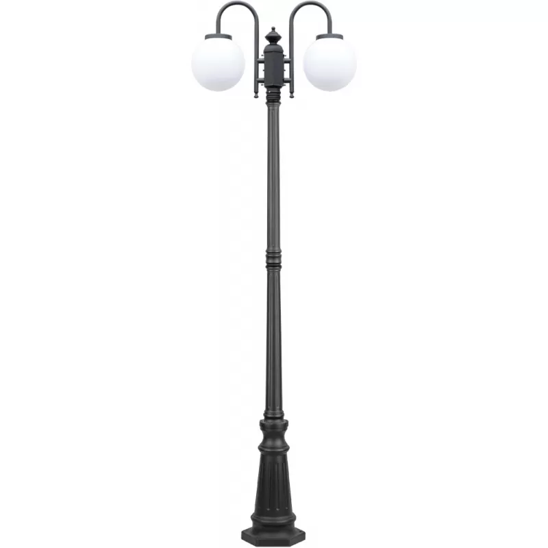Наземный фонарь GLOBO S 88209SA/10/down Bl белый форма шар Oasis Light Наземный фонарь GLOBO S 88209SA/10/down Bl белый форма шар Oasis Light