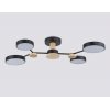 Потолочная люстра COMFORT FL4860 круглая белая Ambrella