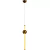 Стеклянный подвесной светильник Crescent  5053-B форма шар белый Loft It