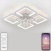 Потолочная люстра Cascade LED LAMPS 81157 белая Natali Kovaltseva