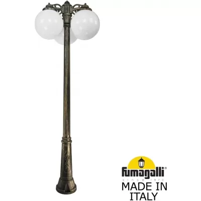 Наземный фонарь GLOBE 300 G30.157.S30.BYF1RDN Fumagalli Уличный
