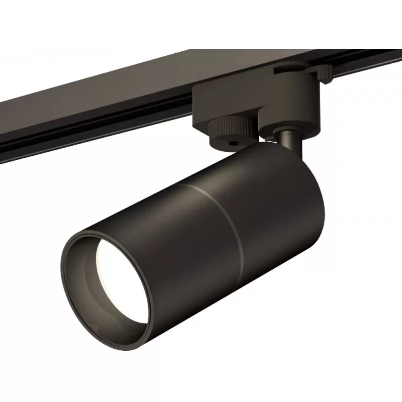 Трековый светильник Track System XT6302010 черный цилиндр Ambrella Трековый светильник Track System XT6302010 черный цилиндр Ambrella