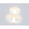 Стеклянный подвесной светильник High Light LH11051 белый Ambrella