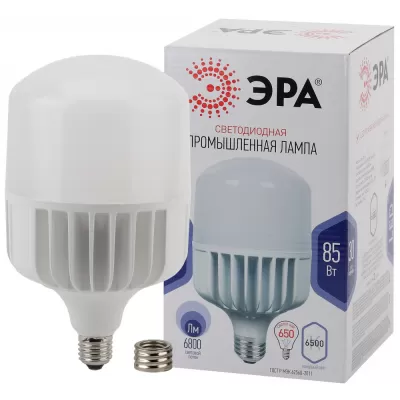 Лампочка светодиодная  LED POWER T140-85W-6500-E27/E40 ЭРА