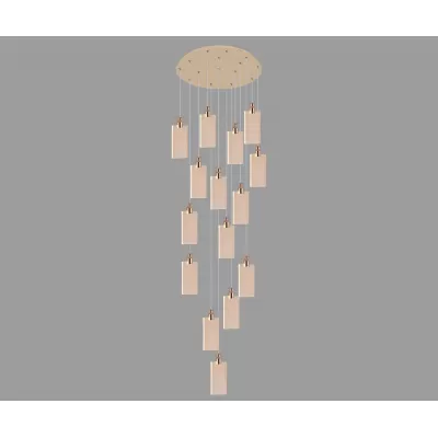 Потолочная люстра Аури 08508-15A,33 Kink Light
