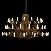 Подвесная люстра Coppelia 10476 Gold цилиндр белая Loft It