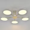 Потолочная люстра Rune 10262/5LED белая цилиндр Escada