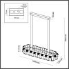 Подвесной светильник Asturo 4993/80LA прозрачный Odeon Light