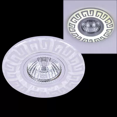 Точечный светильник  09504-9.0-001MN MR16+LED3W WH/CR