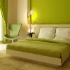 Бра Comfy 589/1A Chrome цилиндр белое Escada