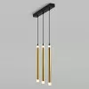 Подвесной светильник Maestro 50133/3 LED бронза цилиндр Eurosvet