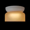 Стеклянный потолочный светильник Totem 10466 Amber matte цвет янтарь цилиндр Loft It