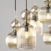 Стеклянный подвесной светильник Sophia Cognac 11044 Sophia Cognac цвет янтарь форма шар TK Lighting