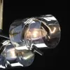 Стеклянная потолочная люстра Олимпия 638017704 цвет янтарь цилиндр DeMarkt