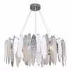 Стеклянная подвесная люстра Lastra SL1224.103.10 белая ST Luce
