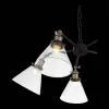 Стеклянная подвесная люстра Evoluto SL237.413.05 конус прозрачная ST Luce