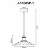 Подвесной светильник Asti A8160SP-1WH белый Artelamp