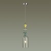 Стеклянный подвесной светильник Bizet 4893/1 цилиндр прозрачный Odeon Light