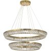 Подвесной светильник  LDP 6031-800-600 GD прозрачный Lumina Deco