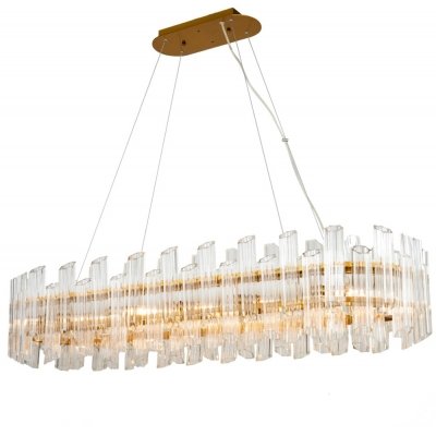 Подвесная люстра Vittoria KG0769P-12L clear/ brass DeLight Collection
