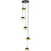 Стеклянный подвесной светильник Espace CL243051 цилиндр Citilux
