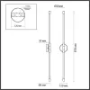 Настенный светильник Anta 4393/20WL цилиндр белый Odeon Light Настенный светильник Anta 4393/20WL цилиндр белый Odeon Light