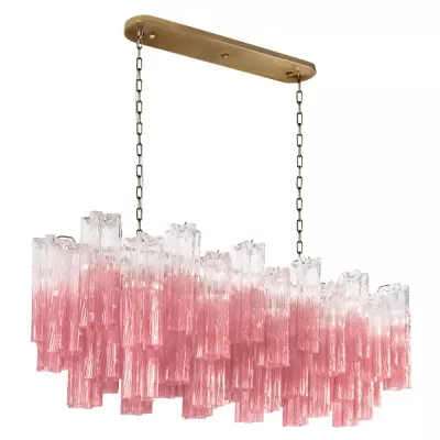 Подвесная люстра Murano 10580/1000R Clear pink Loft It